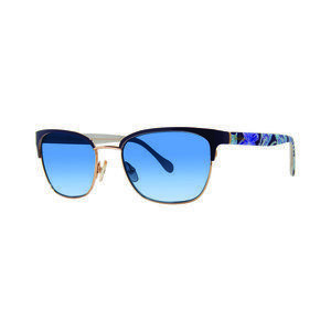 Lilly Pulitzer Cayman Sunglasses Navy 51mm